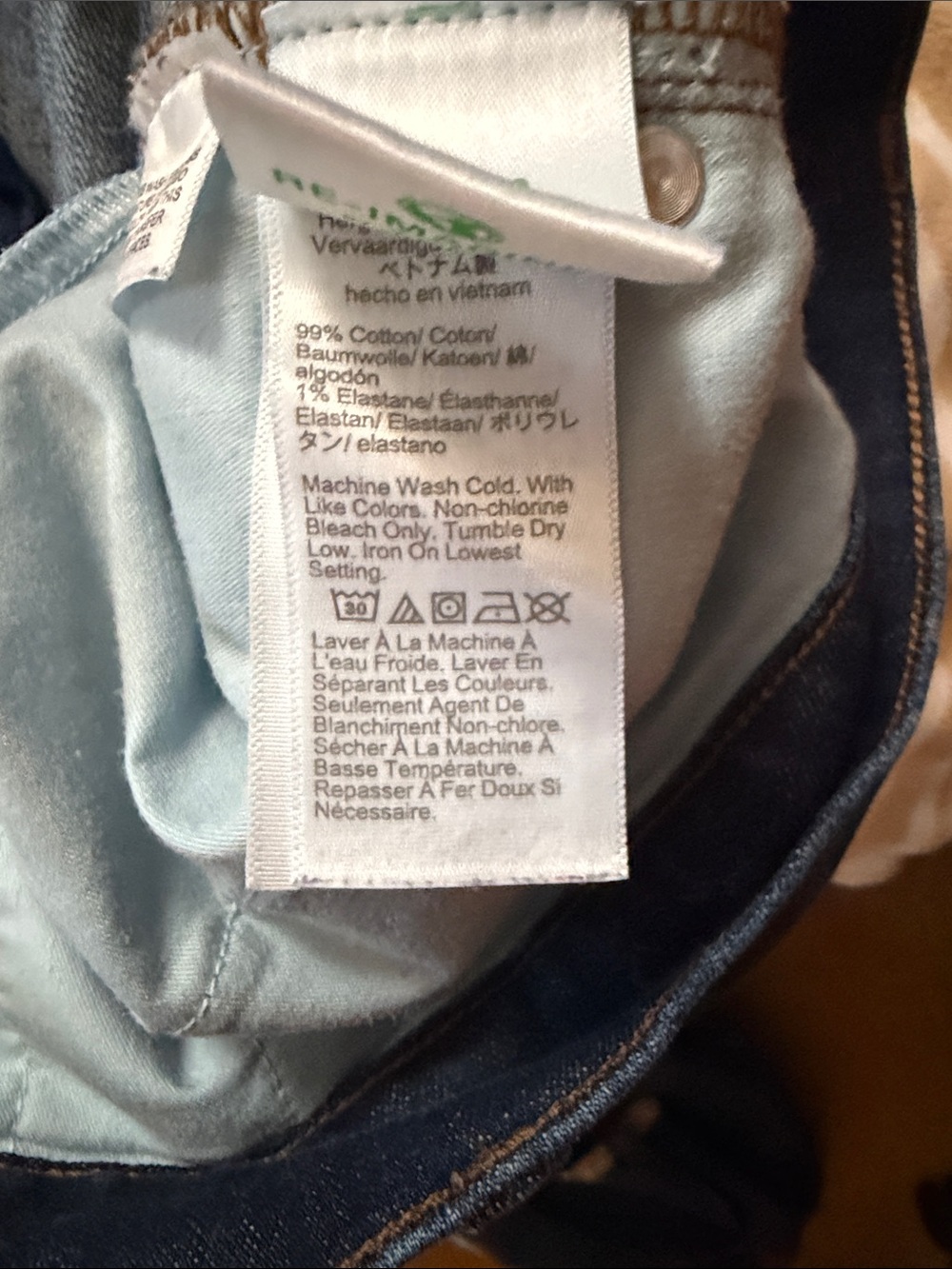 J. Crew Dark Indigo Demi-Boot Crop Jeans - Picture 3 of 4